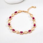 Vintage Zircon Bracelet