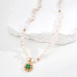 925 Sterling Silver Natural Pearl Necklace
